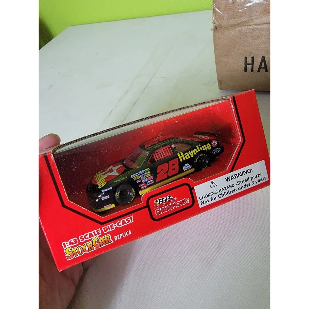 1995 Racing Champions 1/43 #28 Texaco-Havoline Dale Jarrett Nascar Stock Car New